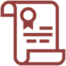 Icon Zertifikat